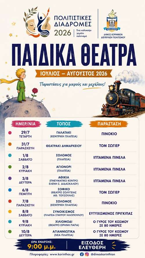 Korinthos paidiko theatro