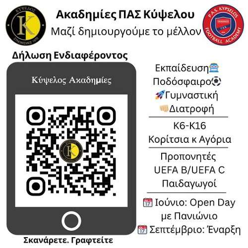 Kypselos paniwnios akadimies 