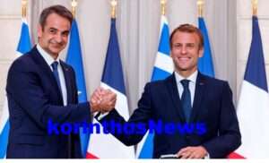 Mitsotakis Macron